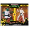 STL214434 TMNT X COBRA KAI MICHELANGELO VS DANIEL LARUSSO AF 2PK