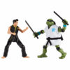 STL214436_1 TMNT X COBRA KAI LEONARDO VS MIGUEL DIAZ AF 2PK