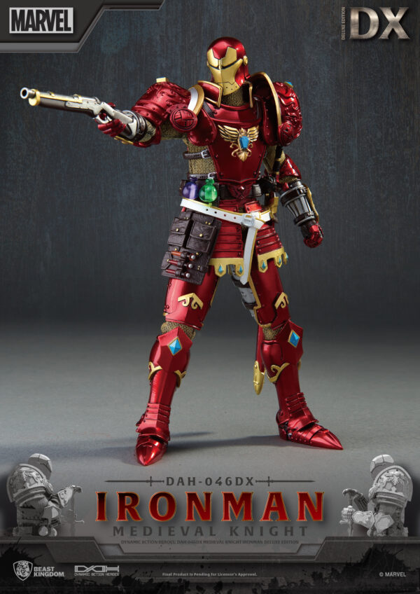 MEDIEVAL KNIGHT IRON MAN DAH-046DX DYNAMIC 8-CTION AF DLX