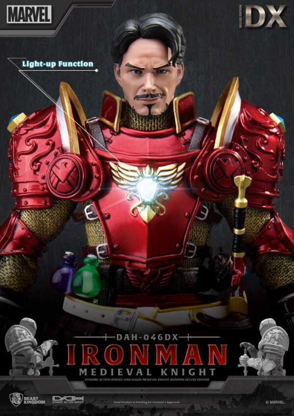 MEDIEVAL KNIGHT IRON MAN DAH-046DX DYNAMIC 8-CTION AF DLX