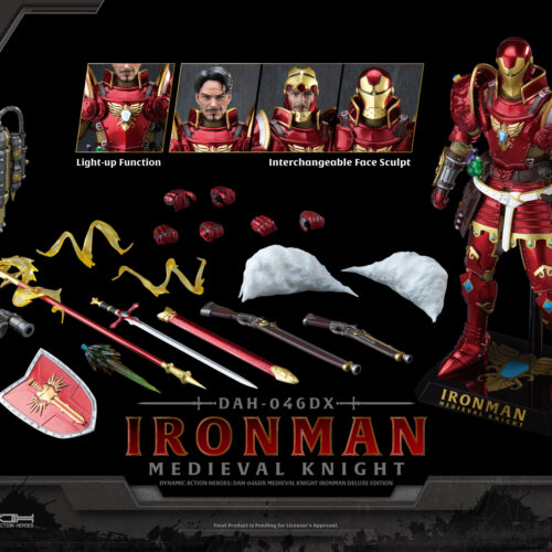 MEDIEVAL KNIGHT IRON MAN DAH-046DX DYNAMIC 8-CTION AF DLX