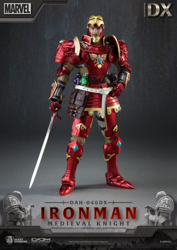 MEDIEVAL KNIGHT IRON MAN DAH-046DX DYNAMIC 8-CTION AF DLX