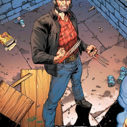 STL215823 X LIVES OF WOLVERINE #4 BAGLEY TRADING CARD VAR