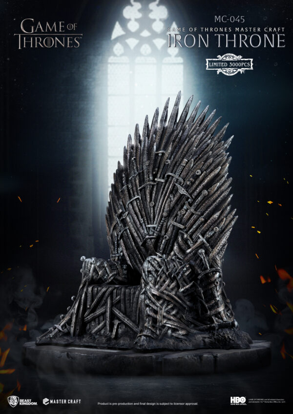 STL216026_1 GAME OF THRONES MC-045 IRON THRONE STATUE