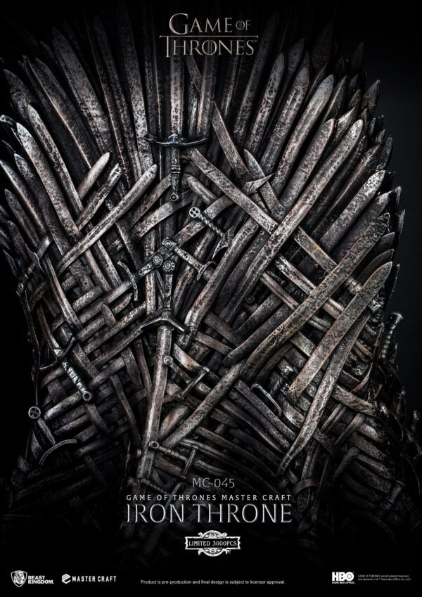 STL216026_5 GAME OF THRONES MC-045 IRON THRONE STATUE