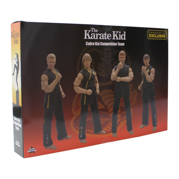 KARATE KID COBRA KAI COMPETITION TEAM 6IN AF SET