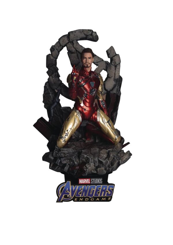 STL216797 AVENGERS ENDGAME DS-081 IRON MAN MK85 6IN STATUE