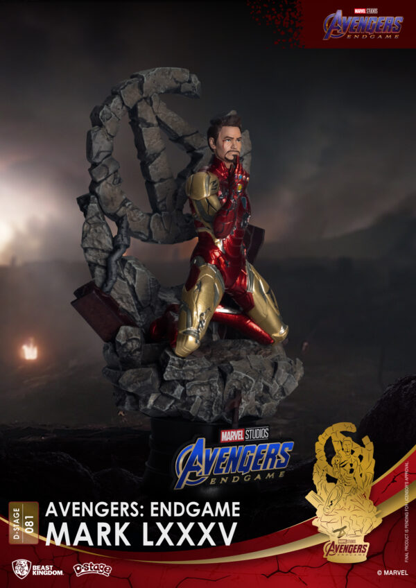 STL216797_1 AVENGERS ENDGAME DS-081 IRON MAN MK85 6IN STATUE