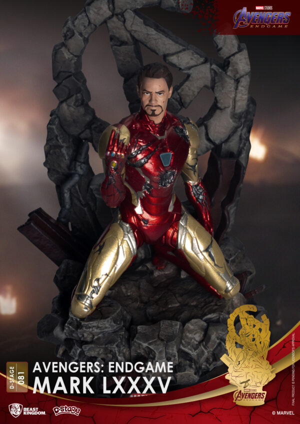 STL216797_2 AVENGERS ENDGAME DS-081 IRON MAN MK85 6IN STATUE