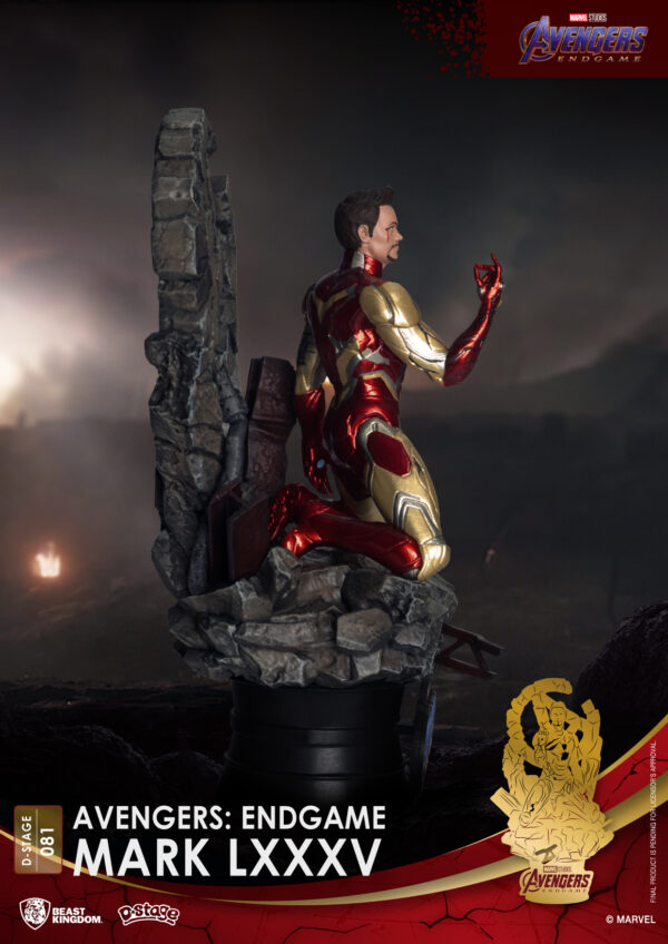 STL216797_5 AVENGERS ENDGAME DS-081 IRON MAN MK85 6IN STATUE