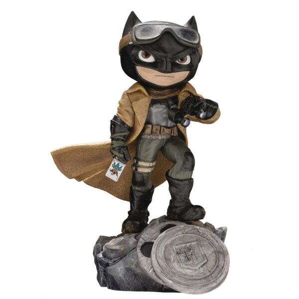 STL216804 MINICO JUSTICE LEAGUE KNIGHTMARE BATMAN VINYL STATUE