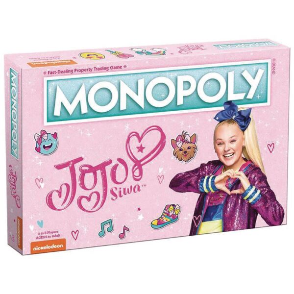 STL218560 JOJO SIWA MONOPOLY BOARD GAME