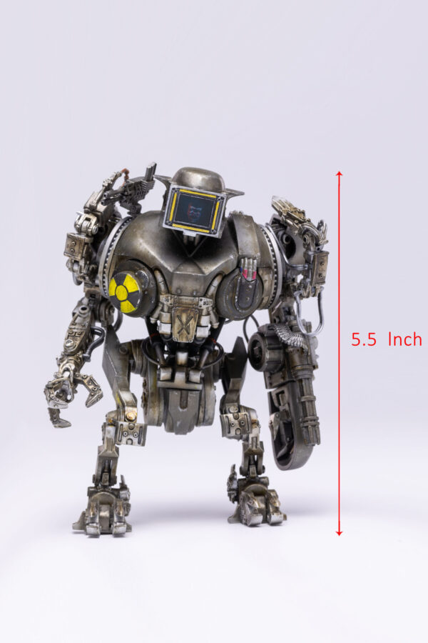 STL218661_4-scaled ROBOCOP 2 BATTLE DAMAGED ROBOCAIN PX 1/18 SCALE FIGURE