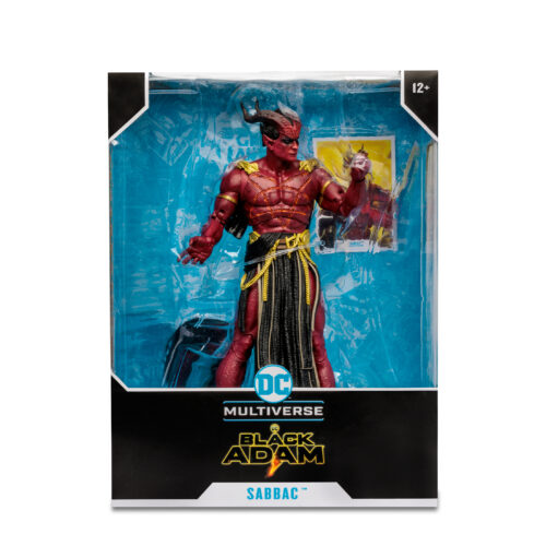 STL219076_4 DC BLACK ADAM MOVIE SABBAC MEGAFIG AF