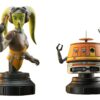 STAR WARS REBELS HERA AND CHOPPER BUST