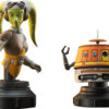STAR WARS REBELS HERA AND CHOPPER BUST