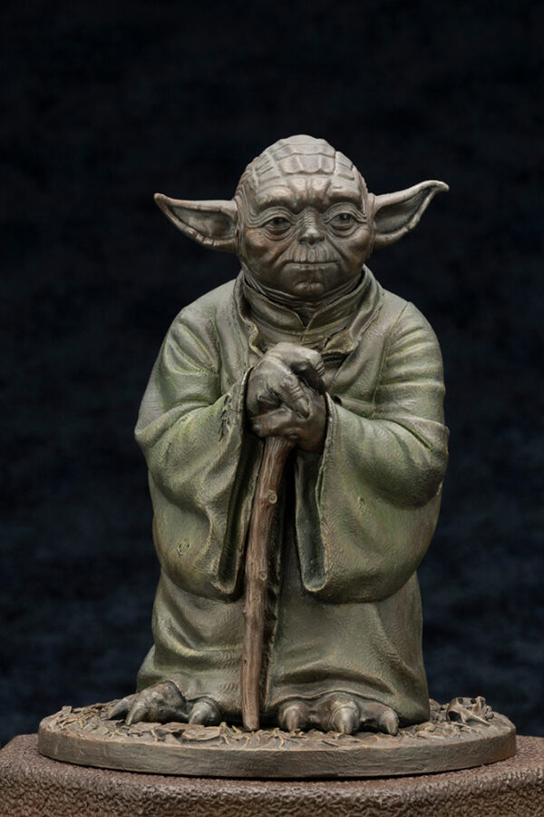 STAR WARS EMPIRE STRIKES BACK YODA FOUNTAIN COLD CAST STATUE