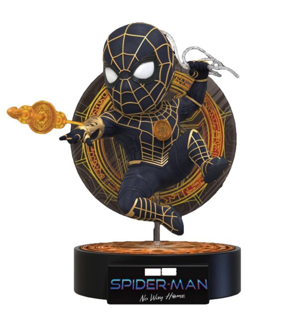 STL220170 SPIDER-MAN NO WAY HOME EA-041 SPIDER-MAN BLK & GOLD SUIT AF