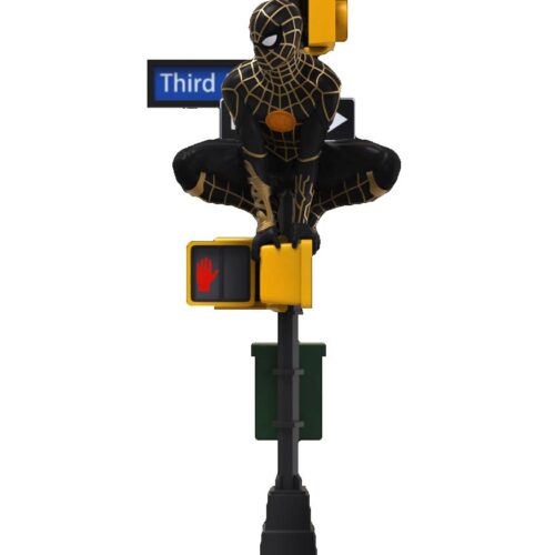 SPIDER-MAN NO WAY HOME DS-102 BLACK & GOLD SUIT 6IN STATUE