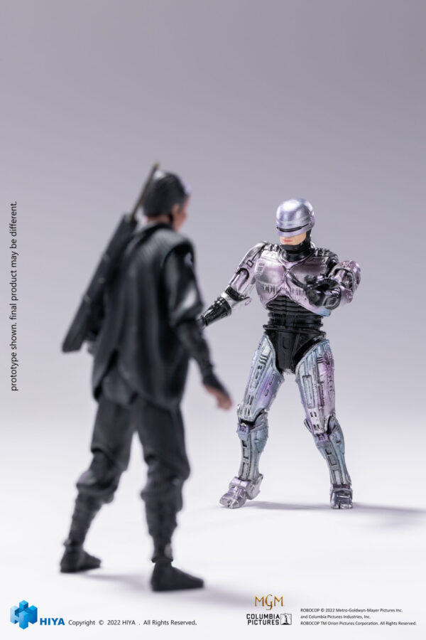 ROBOCOP 3 ROBOCOP VS OTOMO PX 1/18 SCALE AF 2PK