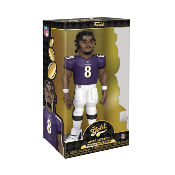 VINYL GOLD NFL RAVENS LAMAR JACKSON 12IN VIN FIG
