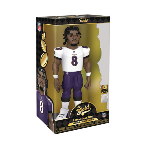 VINYL GOLD NFL RAVENS LAMAR JACKSON CHASE 12IN VIN FIG