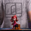 MINICO WANDAVISION WANDA HALLOWEEN VER PVC STATUE