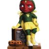 STL225761 MINICO WANDAVISION VISION HALLOWEEN VER PVC STATUE