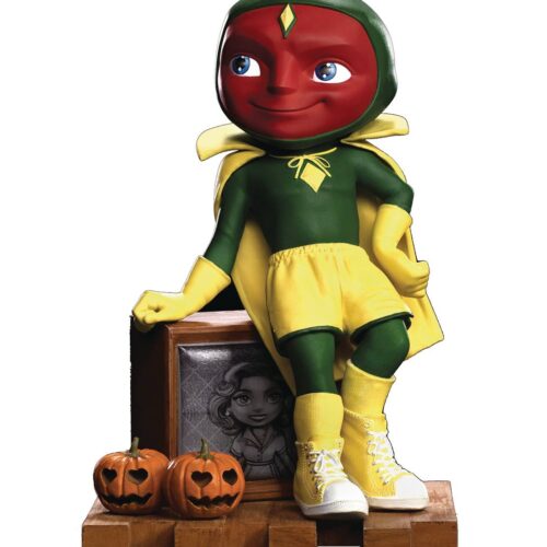 MINICO WANDAVISION VISION HALLOWEEN VER PVC STATUE