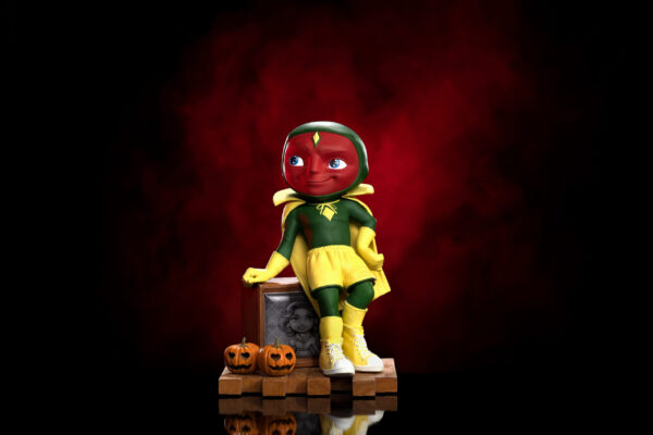 STL225761_4-scaled MINICO WANDAVISION VISION HALLOWEEN VER PVC STATUE