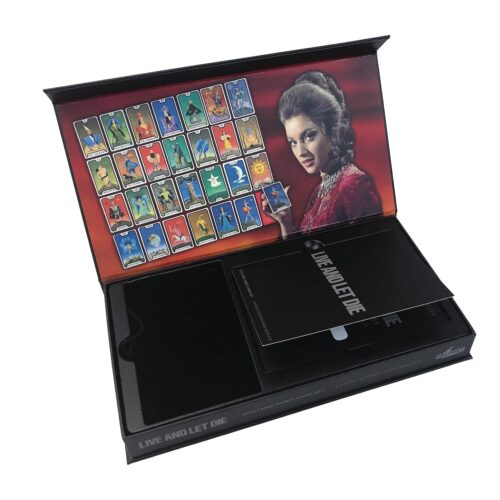 STL226318 JAMES BOND LIVE AND LET DIE TAROT CARDS LTD ED PROP REPLICA