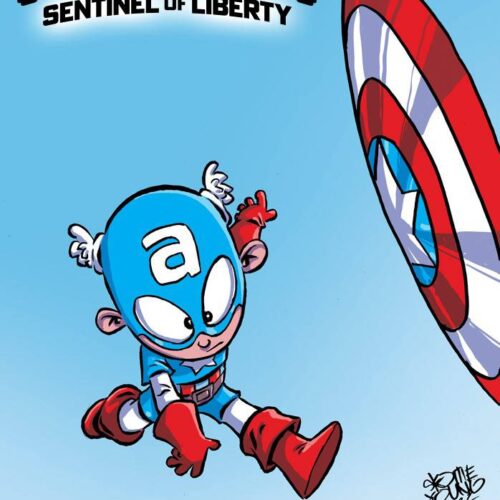 STL228202-1 CAPTAIN AMERICA SENTINEL OF LIBERTY #1 YOUNG VAR