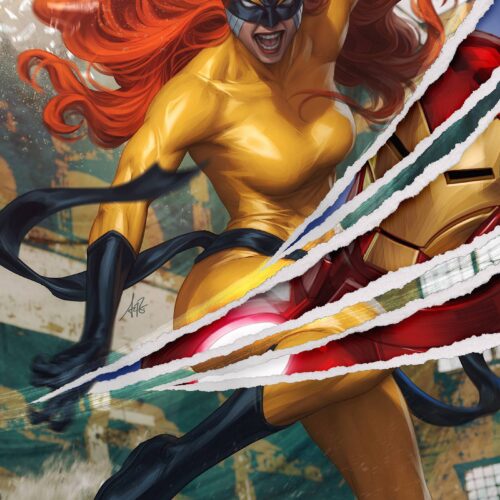STL228249 IRON MAN HELLCAT ANNUAL #1 ARTGERM VAR