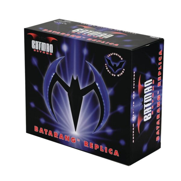 STL229015 BATMAN BEYOND BLUE BATARANG W/LIGHTS PROP REPLICA