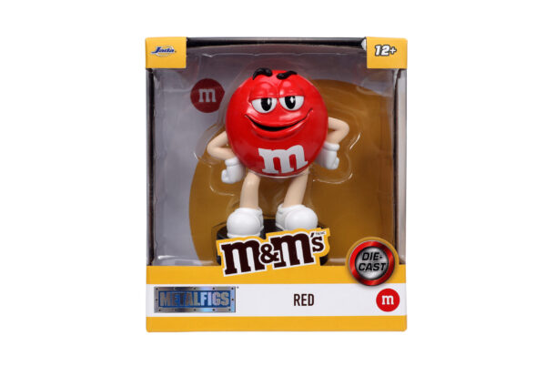 M&MS RED 4IN DIE-CAST FIG