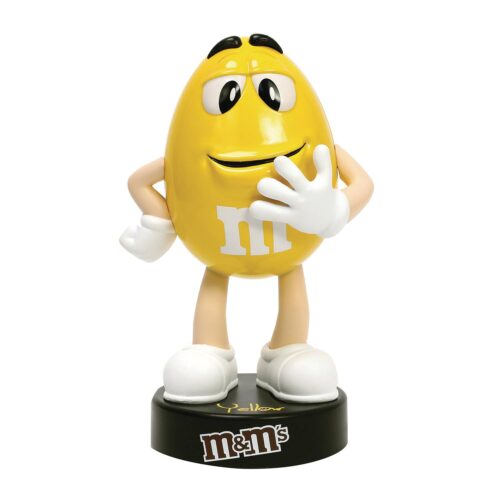 STL229061 M&MS YELLOW 4IN DIE-CAST FIG
