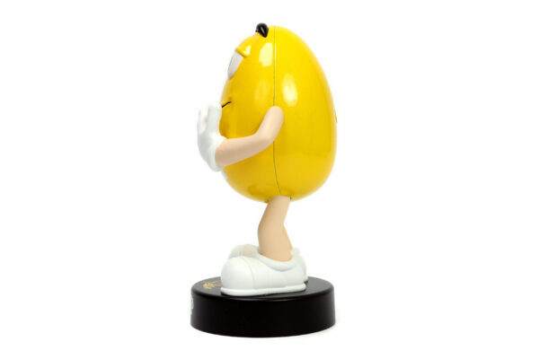 M&MS YELLOW 4IN DIE-CAST FIG