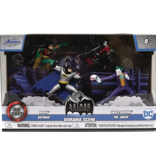 STL229090 DC COMICS DIORAMA SCENE 4 PACK