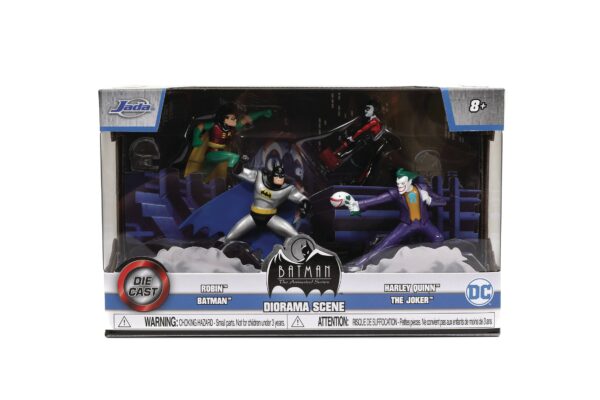 STL229090 DC COMICS DIORAMA SCENE 4 PACK