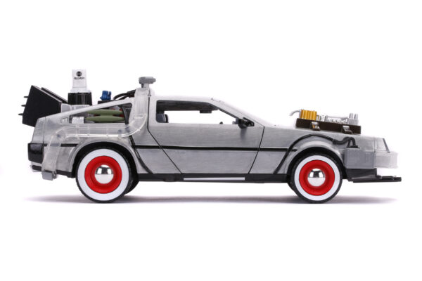 STL229115_3-scaled BTTF PART III TIME MACHINE W/ LIGHT 1/24 VEHICLE