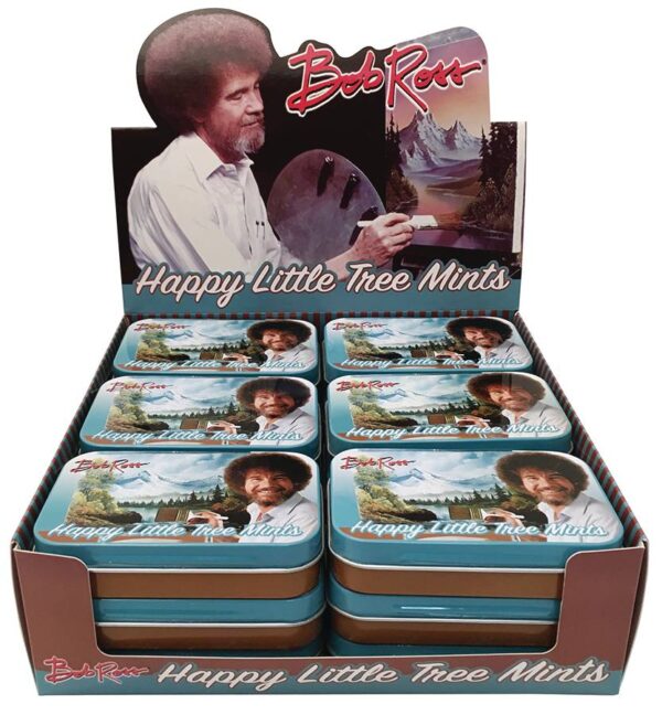 STL229819 BOB ROSS HAPPY LITTLE TREE MINTS ( EACH )