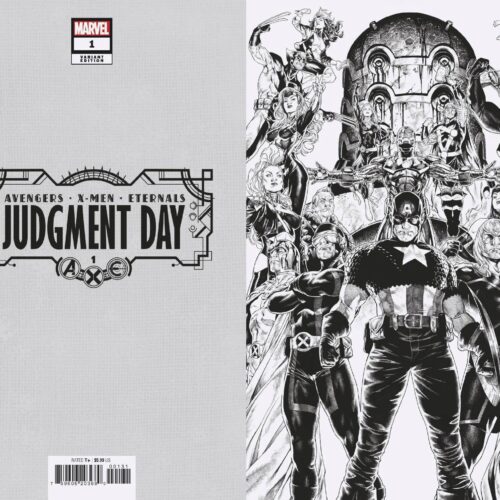 STL229893 AXE JUDGMENT DAY #1 (OF 6) 100 COPY INCV BROOKS VIRGIN VAR
