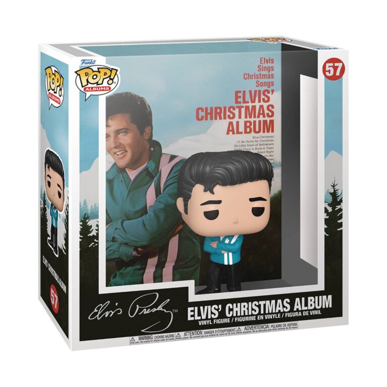 POP ALBUMS ELVIS CHRISTMAS ALBUM VINYL FIG