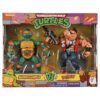 STL230566 TMNT CLASSIC MIKEY VS BEBOP 2PK AF
