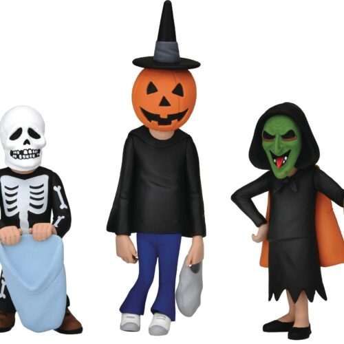 STL230836 HALLOWEEN 3 TOONY TERRORS TRICK OR TREATERS 6IN AF 3PK