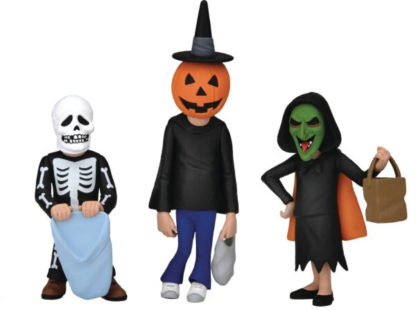 STL230836 HALLOWEEN 3 TOONY TERRORS TRICK OR TREATERS 6IN AF 3PK