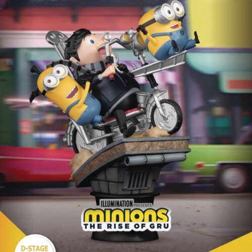 STL231011 MINIONS 2 DS-111 ROCKET BIKE D-STAGE SER 6IN STATUE