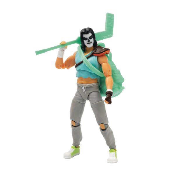 STL231093 SDCC 2022 BST AXN TMNT CASEY JONES SKULL FACE GID PX 5IN AF