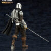 MANDALORIAN & GROGU W/ BESKAR STAFF ARTFX PVC STATUE