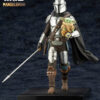 MANDALORIAN & GROGU W/ BESKAR STAFF ARTFX PVC STATUE